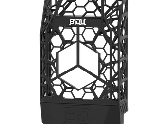 BIQU Panda Jetpack Lightweight Hollow Design Bambu Extruder Front Cover Integrated with Panda Jet Cooling Fan Duct for Bambu Lab P1/X1 - 3D BRO