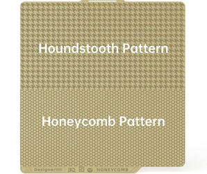 BIQU Panda BuildPlate Designer Series Honeycomb&Houndstooth - 3D BRO