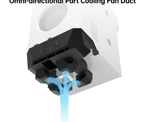 Panda Jet Cooling Fan Duct for Bambu Lab X1/P1 - 3D BRO
