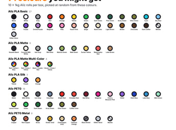 71 colours you might get