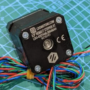 Moons' Nema14 36mm Pancake Stepper Motor (CSE14RA1L410A-01)