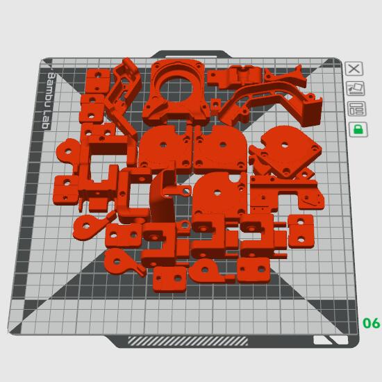 Voron Functional Part Red