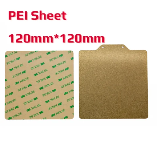 PEI Sheet 120*120mm Double Side Fine Frosted Surface Flex Build Plate