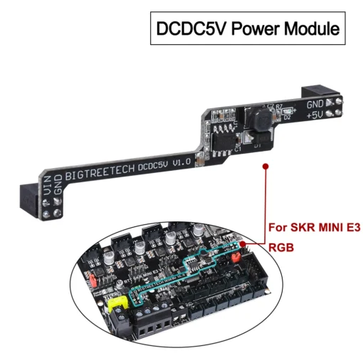 BIGTREETECH DCDC5V V1.0 Power Module 5V For SKR Mini E3 3D Printer Parts